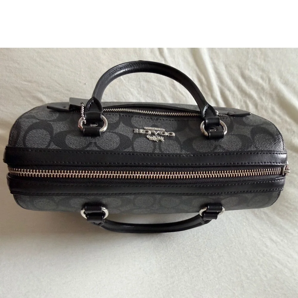 Coach satchel signature