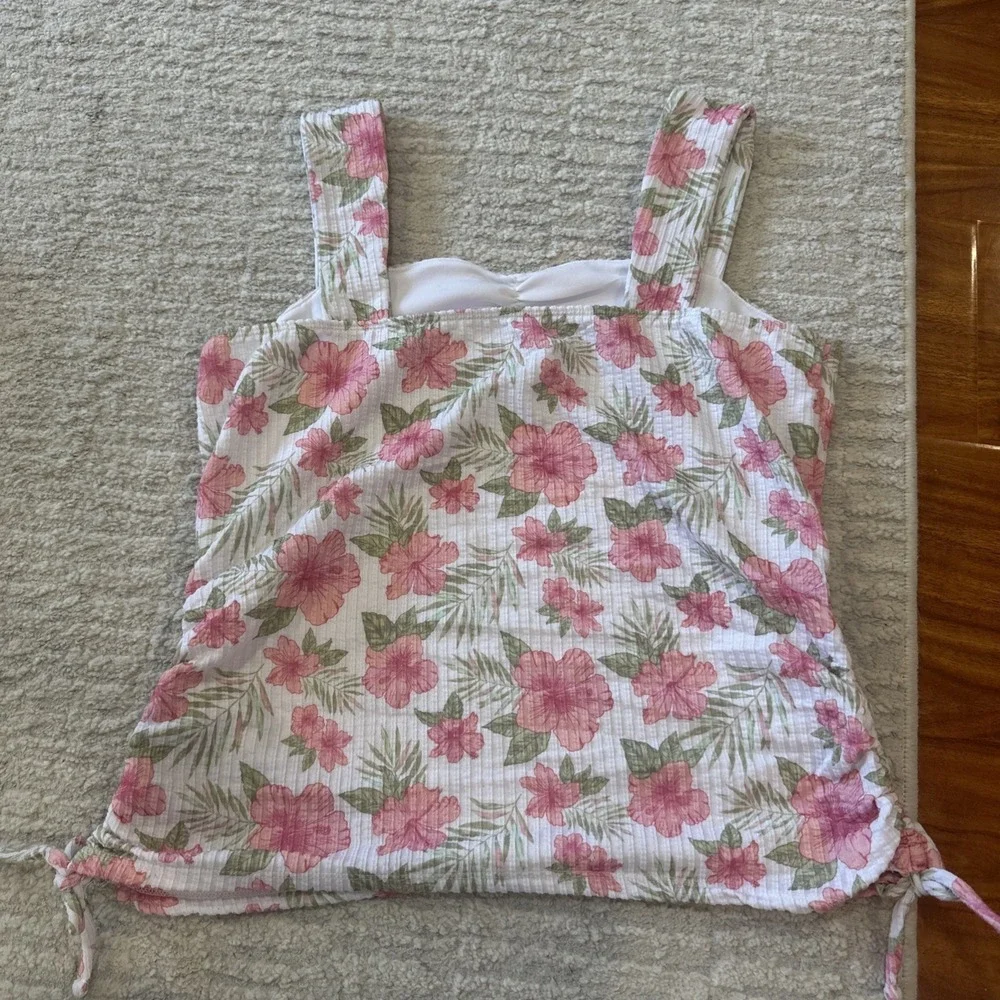 Justice floral top