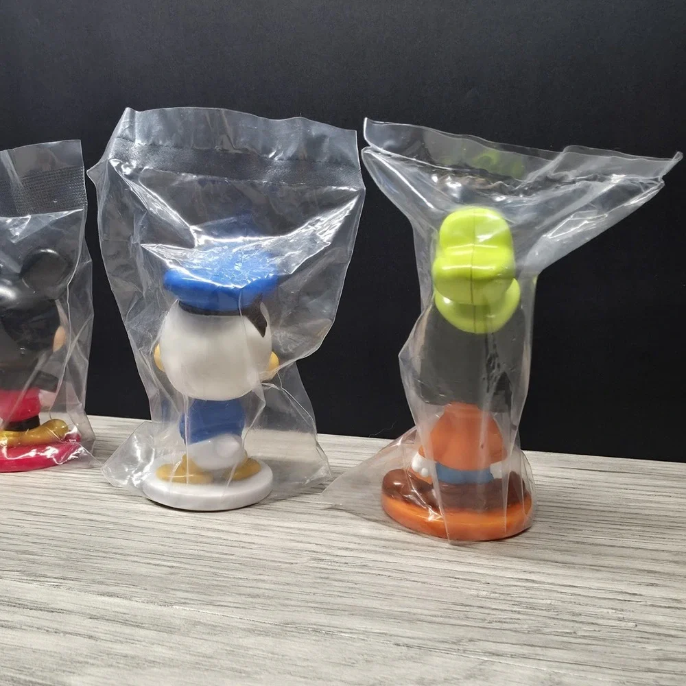 Disney's Mickey, Minnie, Donald, Goofy Bobbleheads By Kellogg's - Cake Toppers‎