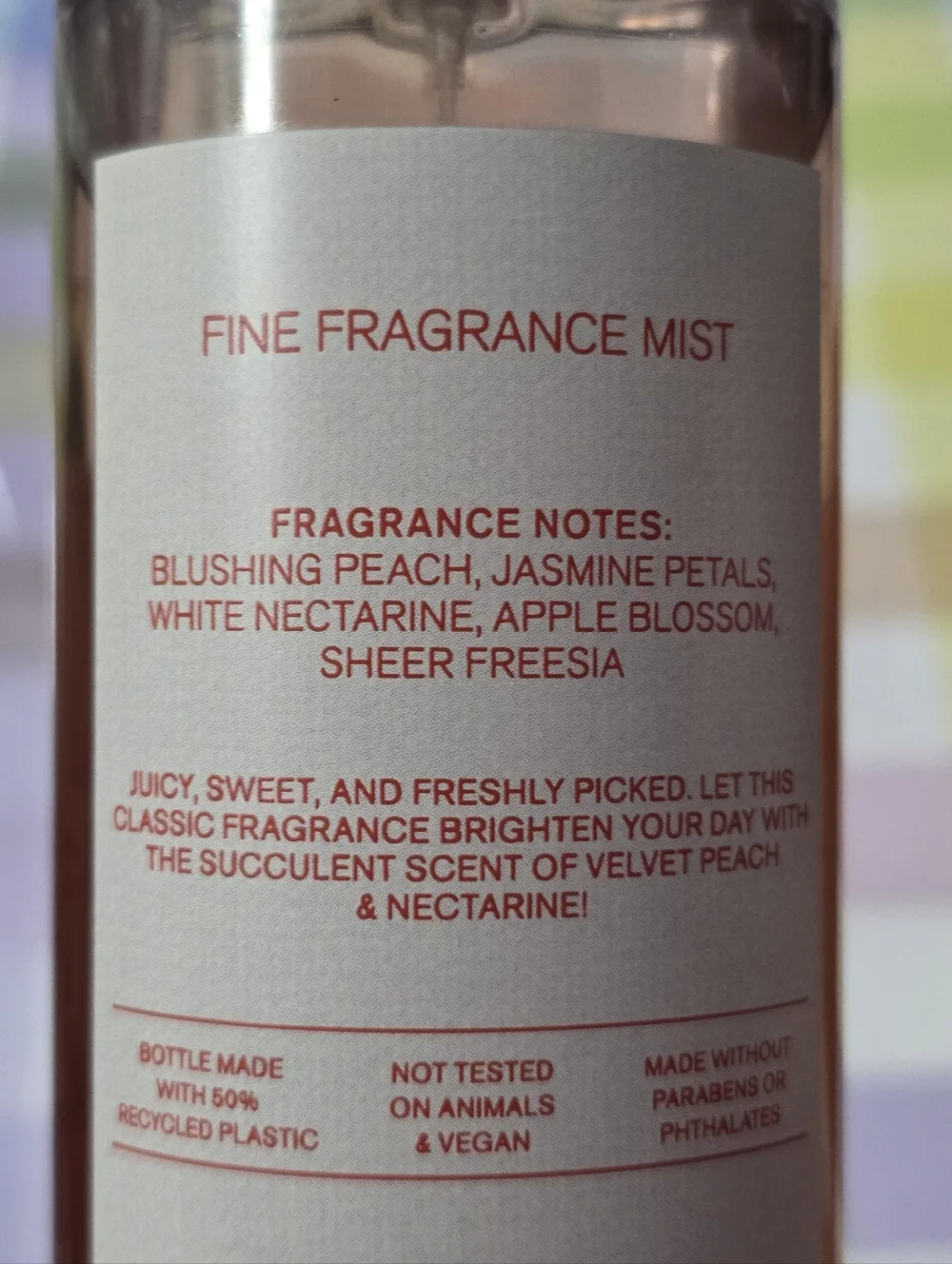 Bath & Body Works Pretty As A Peach Body Wash & Fragrance Mist Set NEW Rare