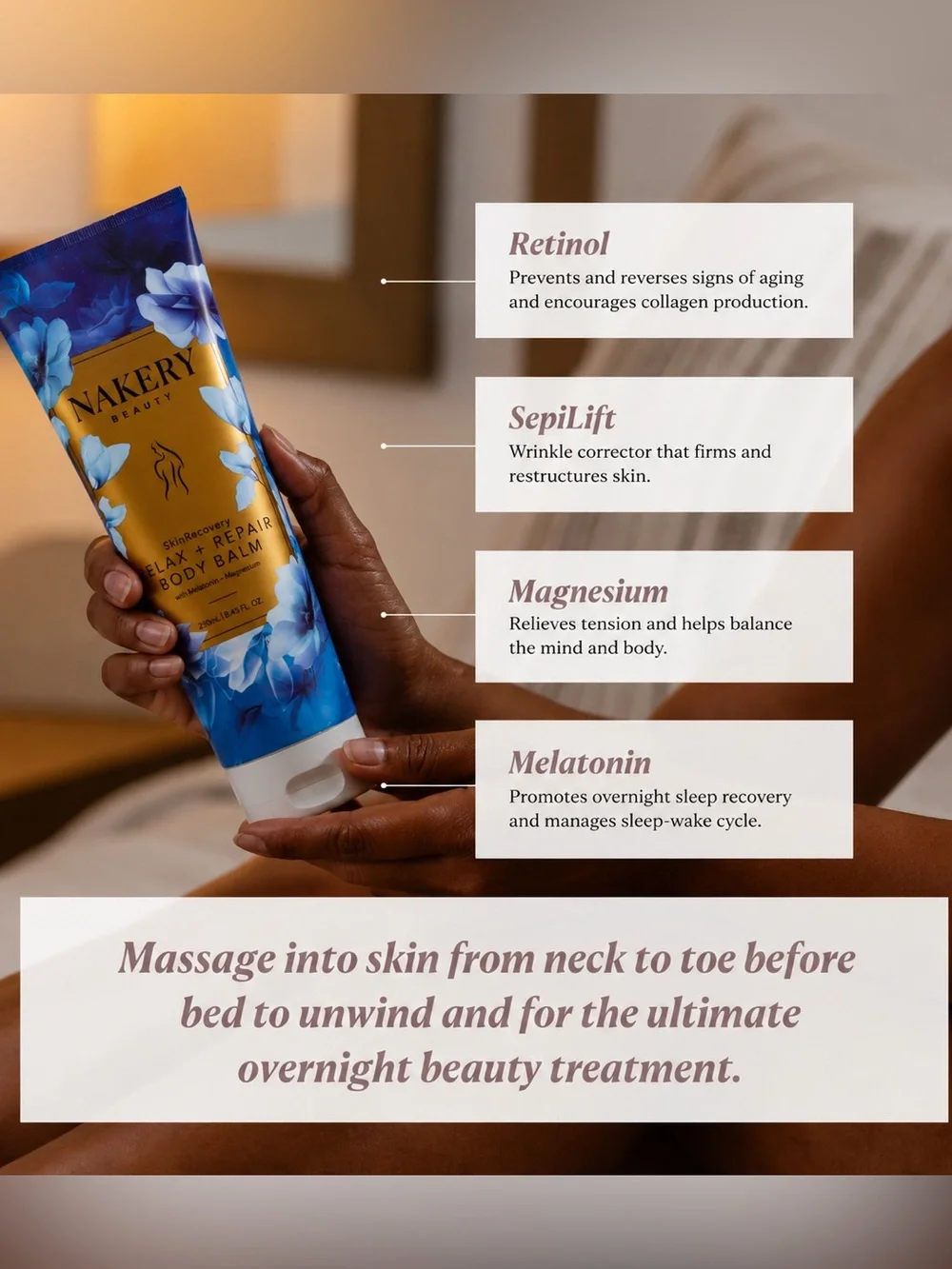 Nakery Beauty sleep your