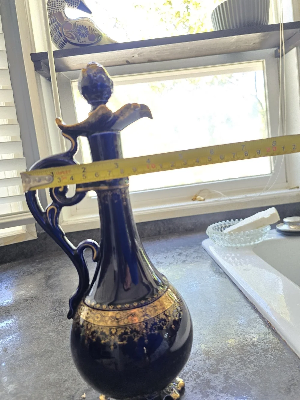 Rare antique French liqueur bottle