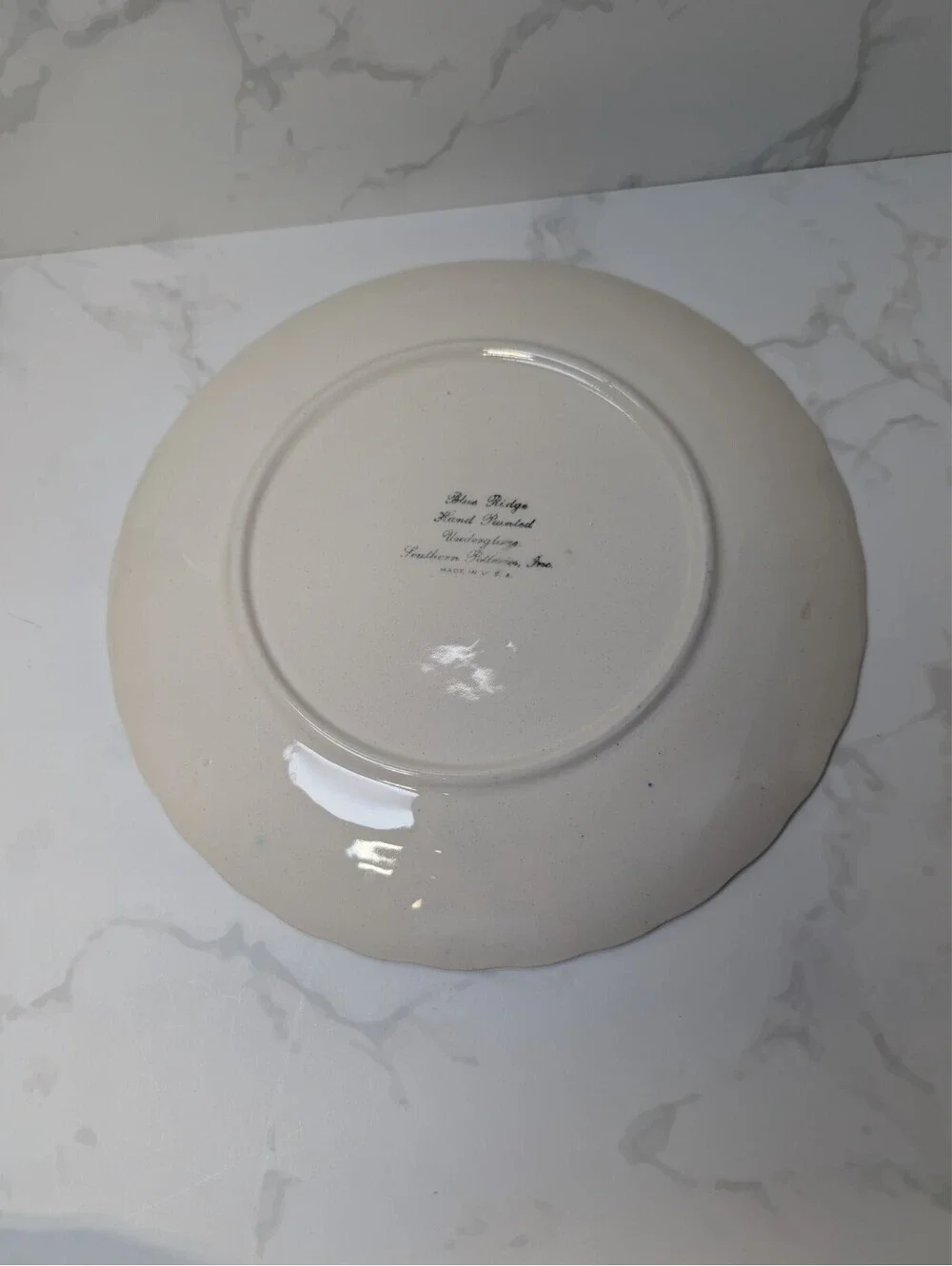 Blue Ridge Laurel Wreath Dinner Plates Set of 4 9.5