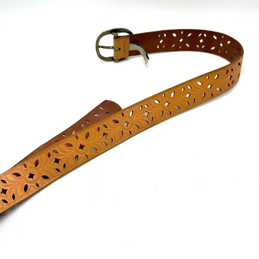 Fossil tan leather