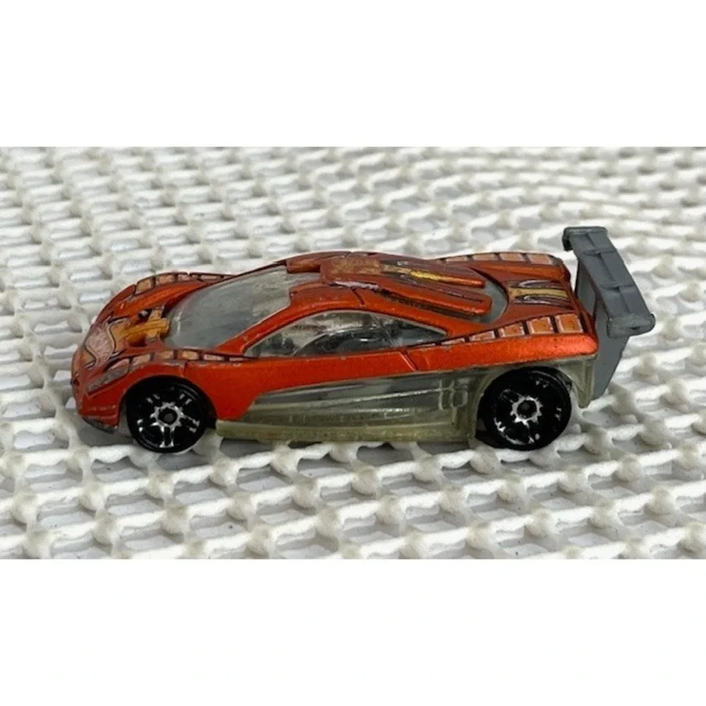 HW Prototype 12 Hot Wheels 2001 Track Aces #143 Matte Orange-scratches‎ ($5)