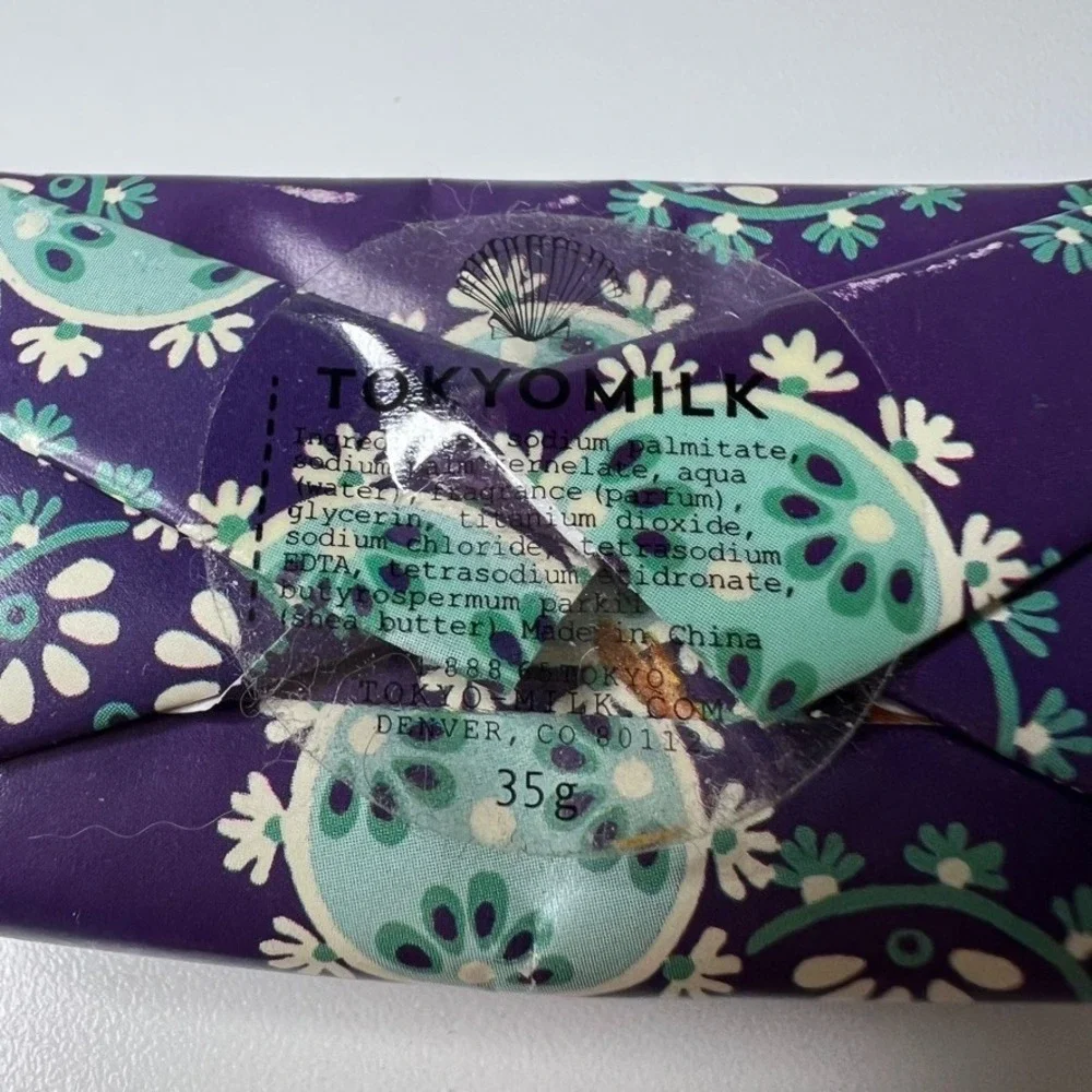 3‎ TokyoMilk Neptune and The Mermaid Lost Atlantis Mini Soap Collection 35g New