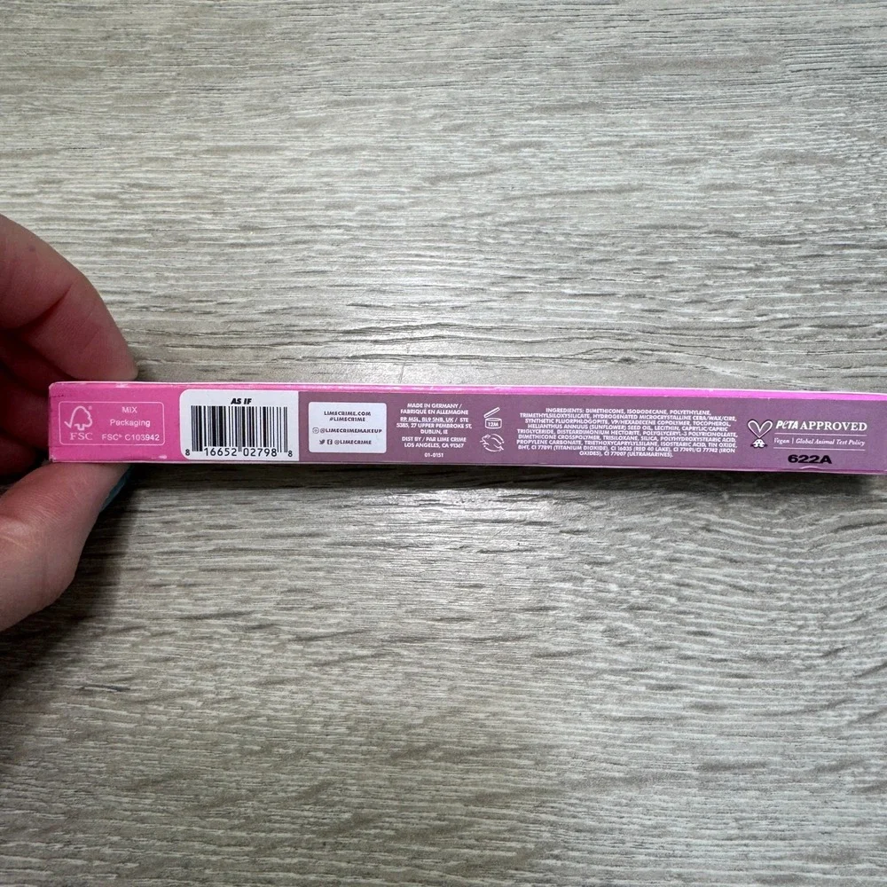 Lime Crime cream eyeshadow
