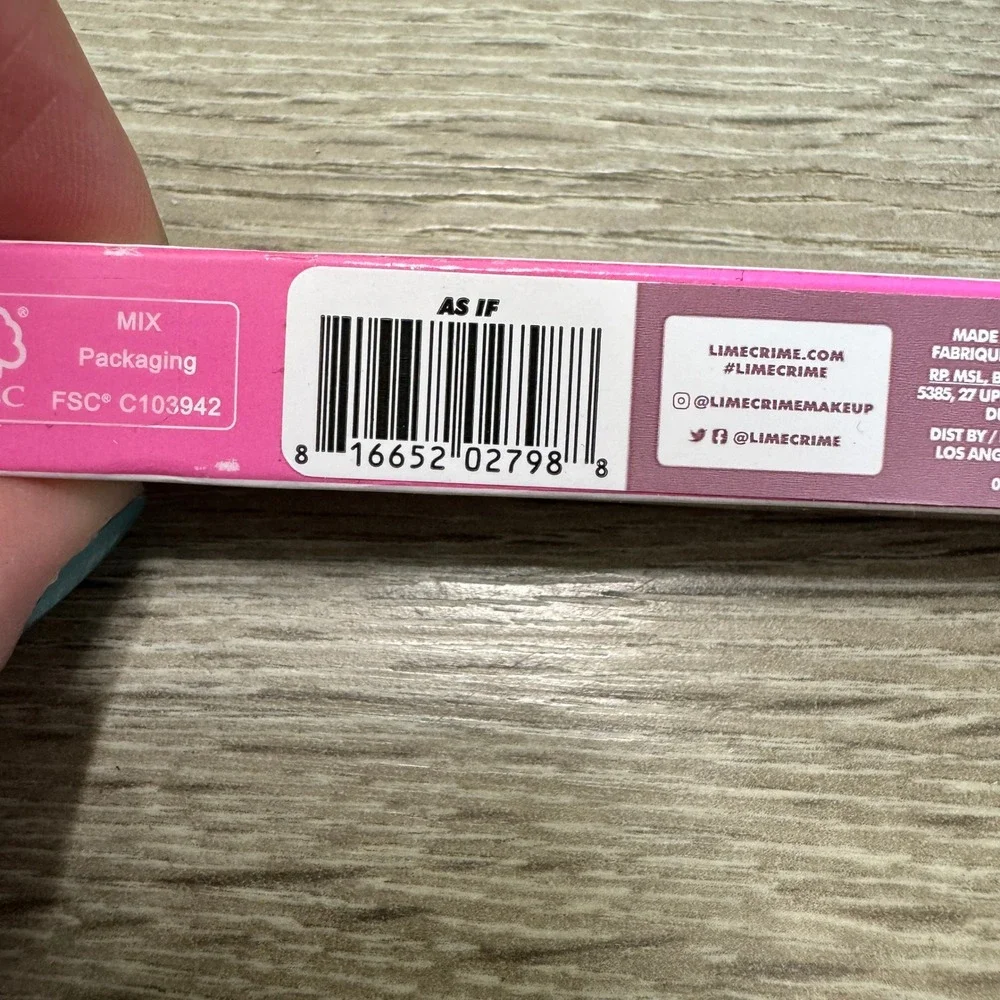 Lime Crime cream eyeshadow