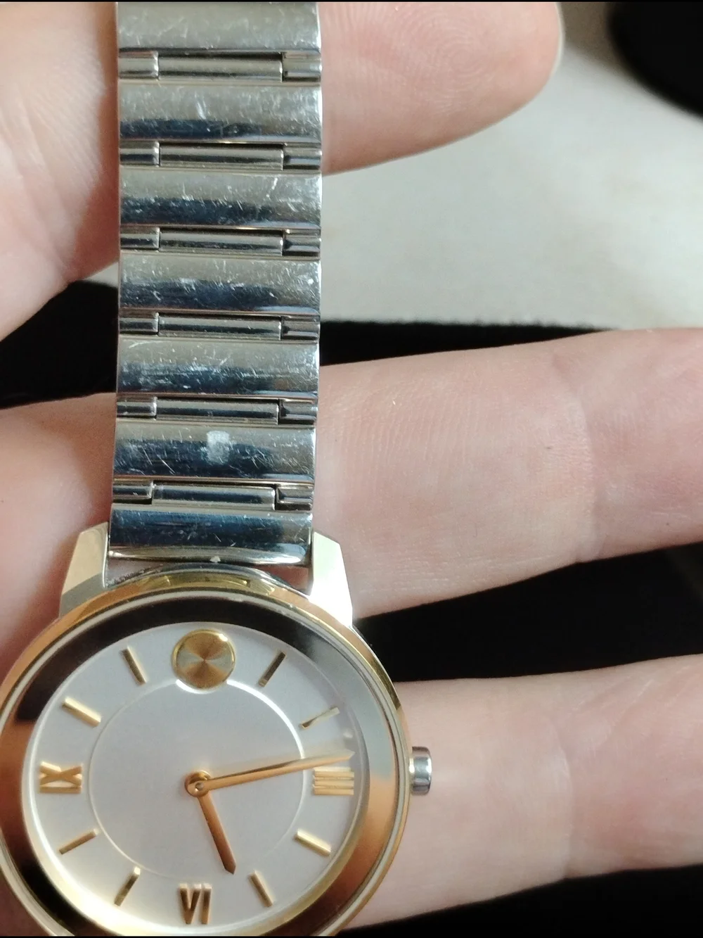 Movado minimalist watch