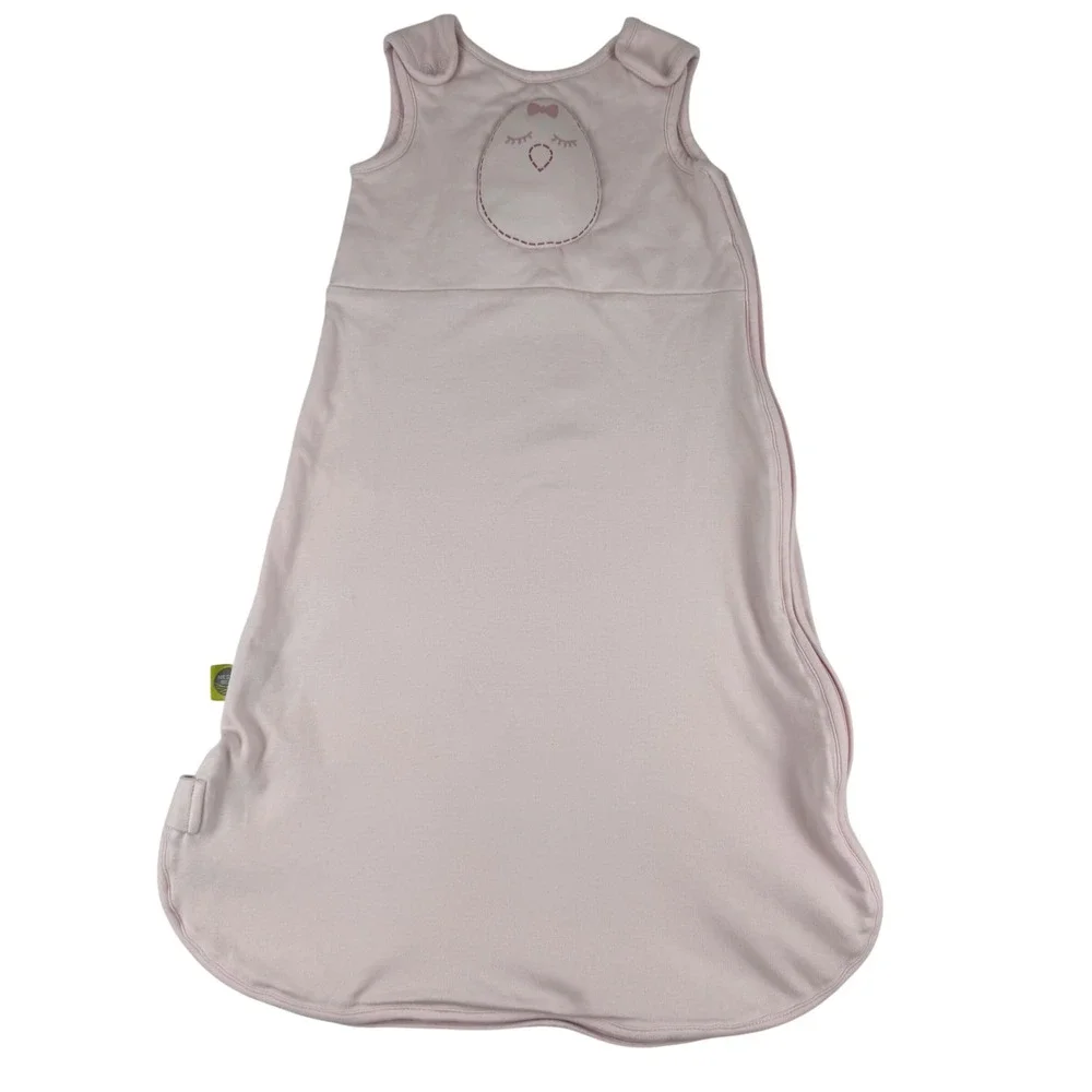 Nested Bean Sleep Sack Baby Girl Pink Chickadee Embroidery Size M‎ 6-12 Months