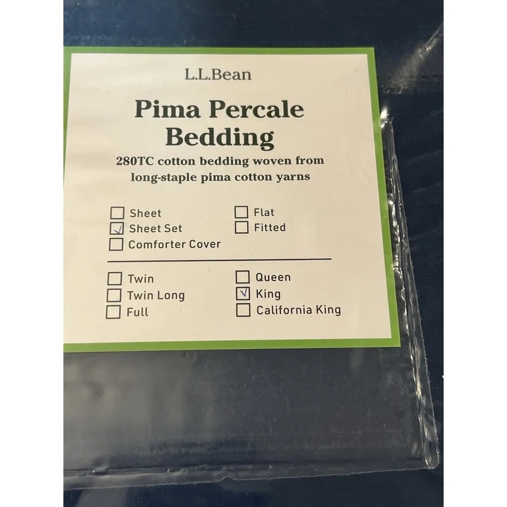 L.L. Bean bean pima
