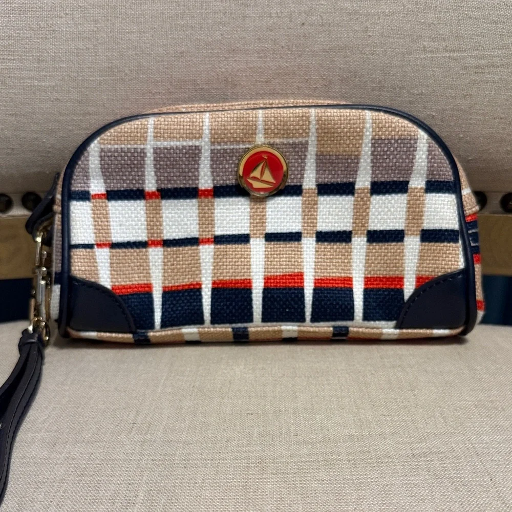 Spartina 449 Plaid Small Wristlet/Clutch