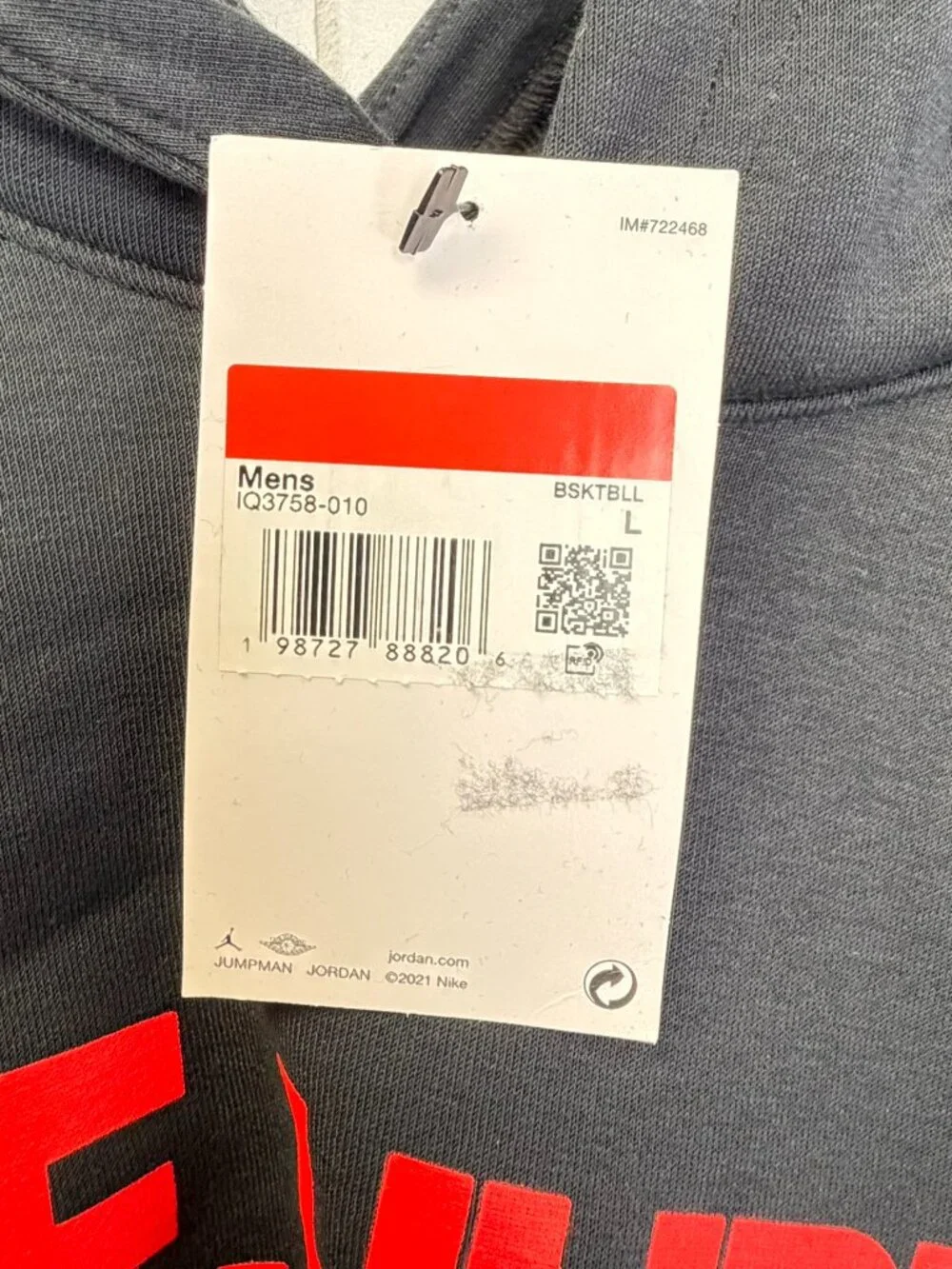 Jordan air fleece