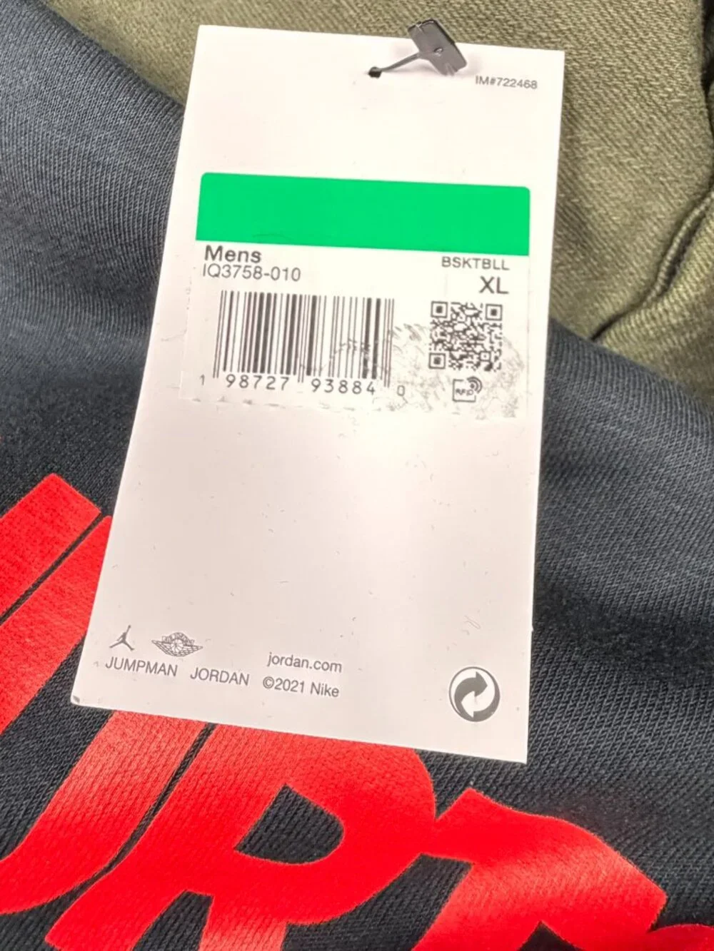 Jordan air fleece
