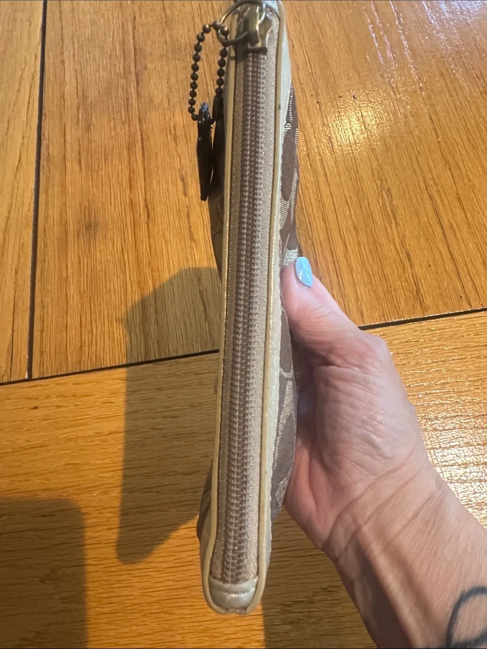 Coach compact wristlet