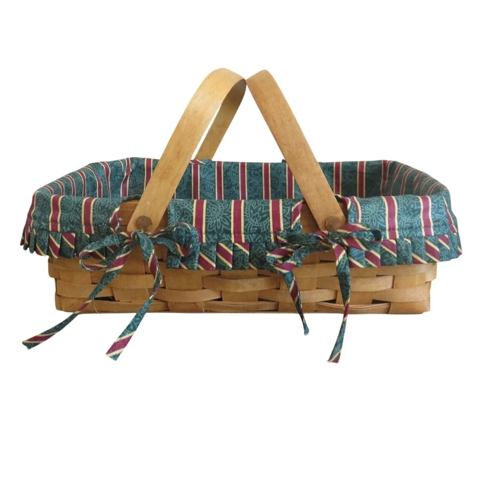 Longaberger handwoven maple