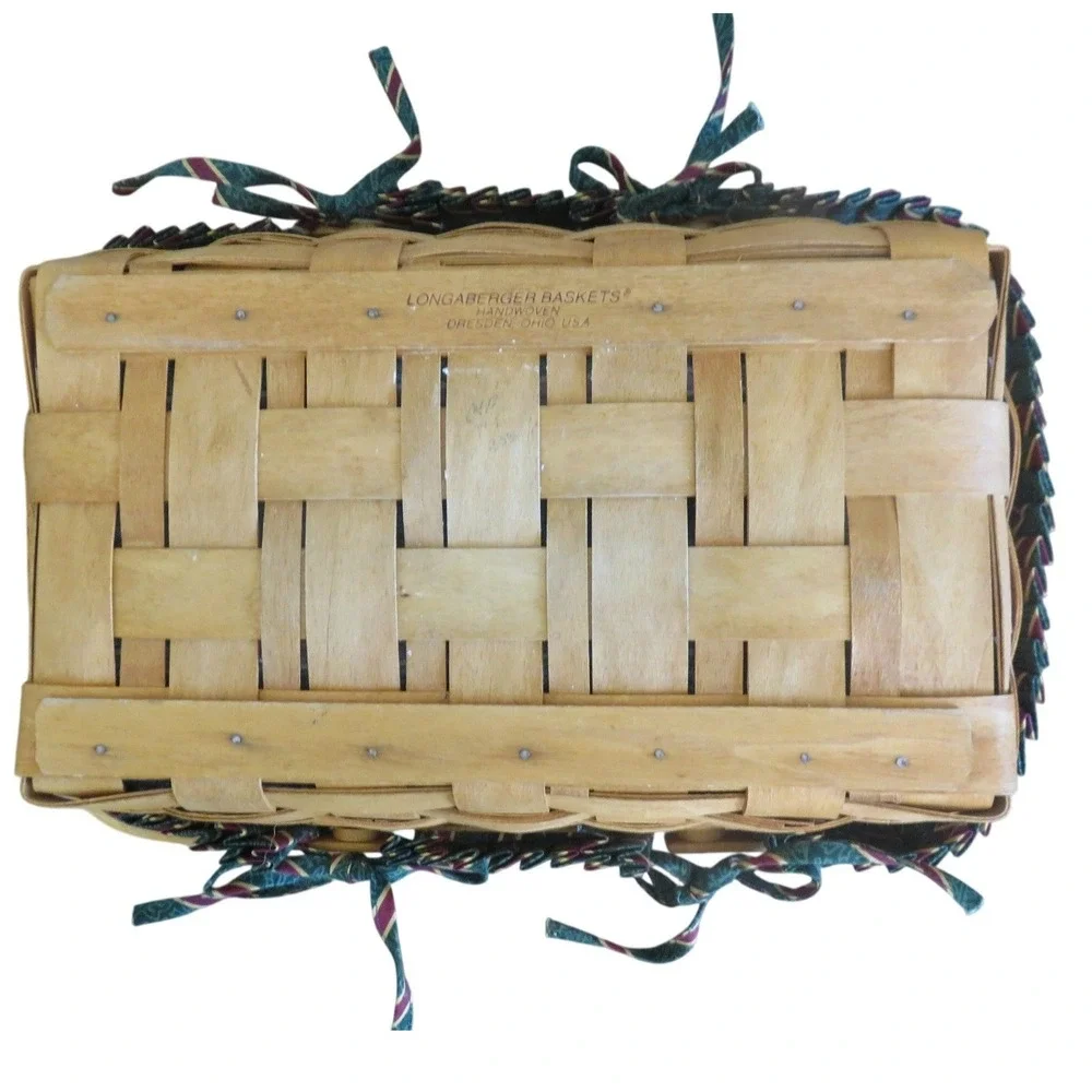 Longaberger handwoven maple