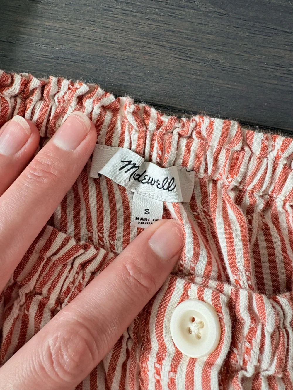 Madewell lightweight red