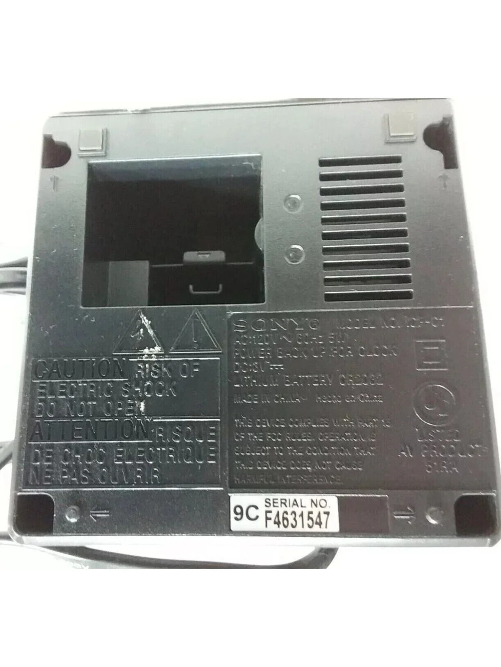 Sony icf c1
