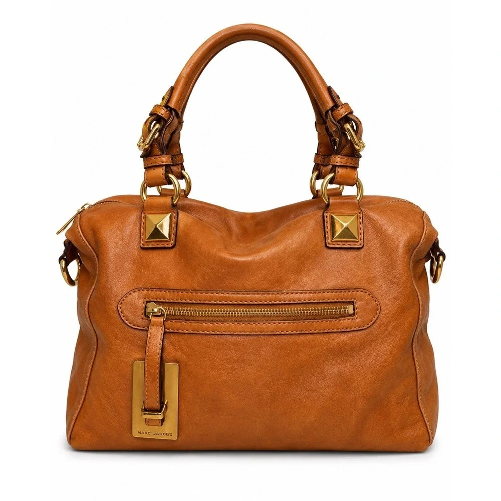 Michael Kors Brown Leather Satchel