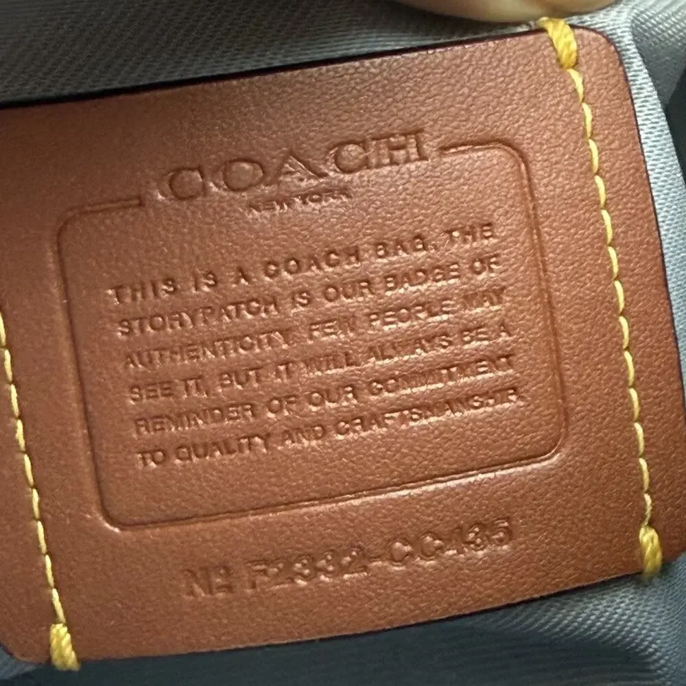 Coach barely used