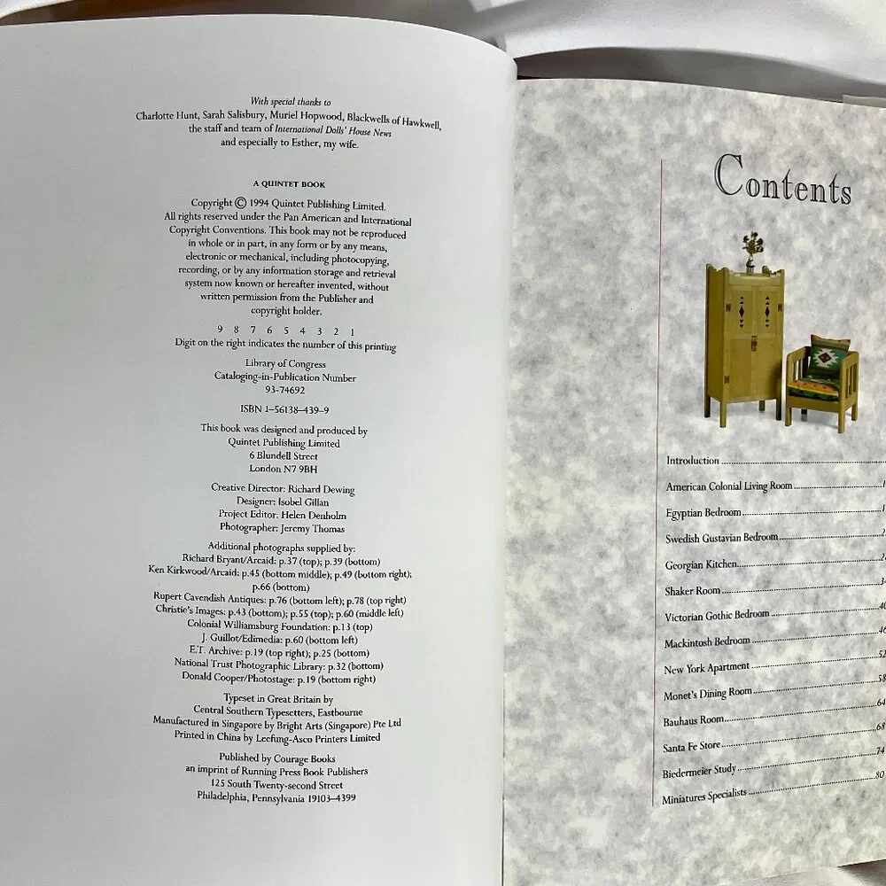 Quintet hardback book