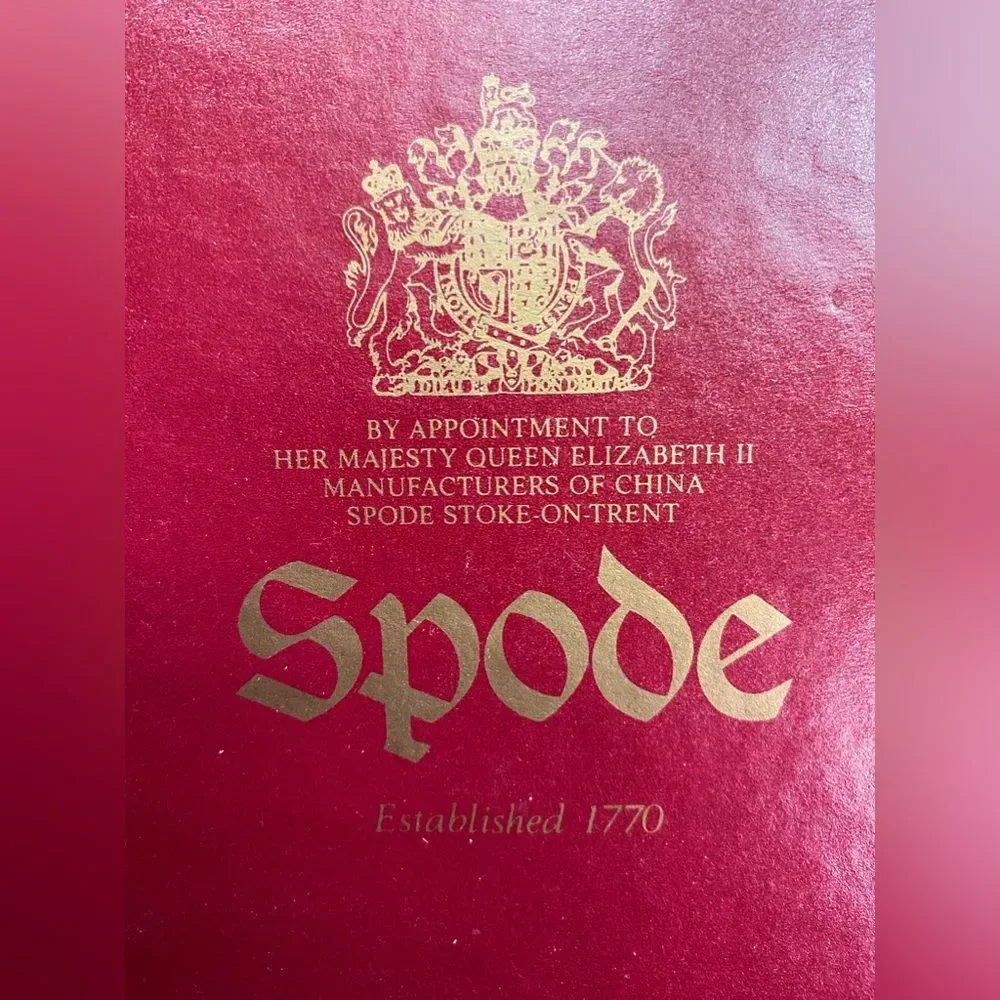 Spode england christmas