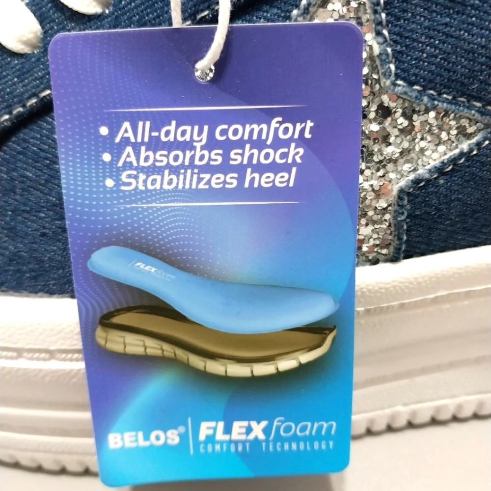 Belos denim glitter