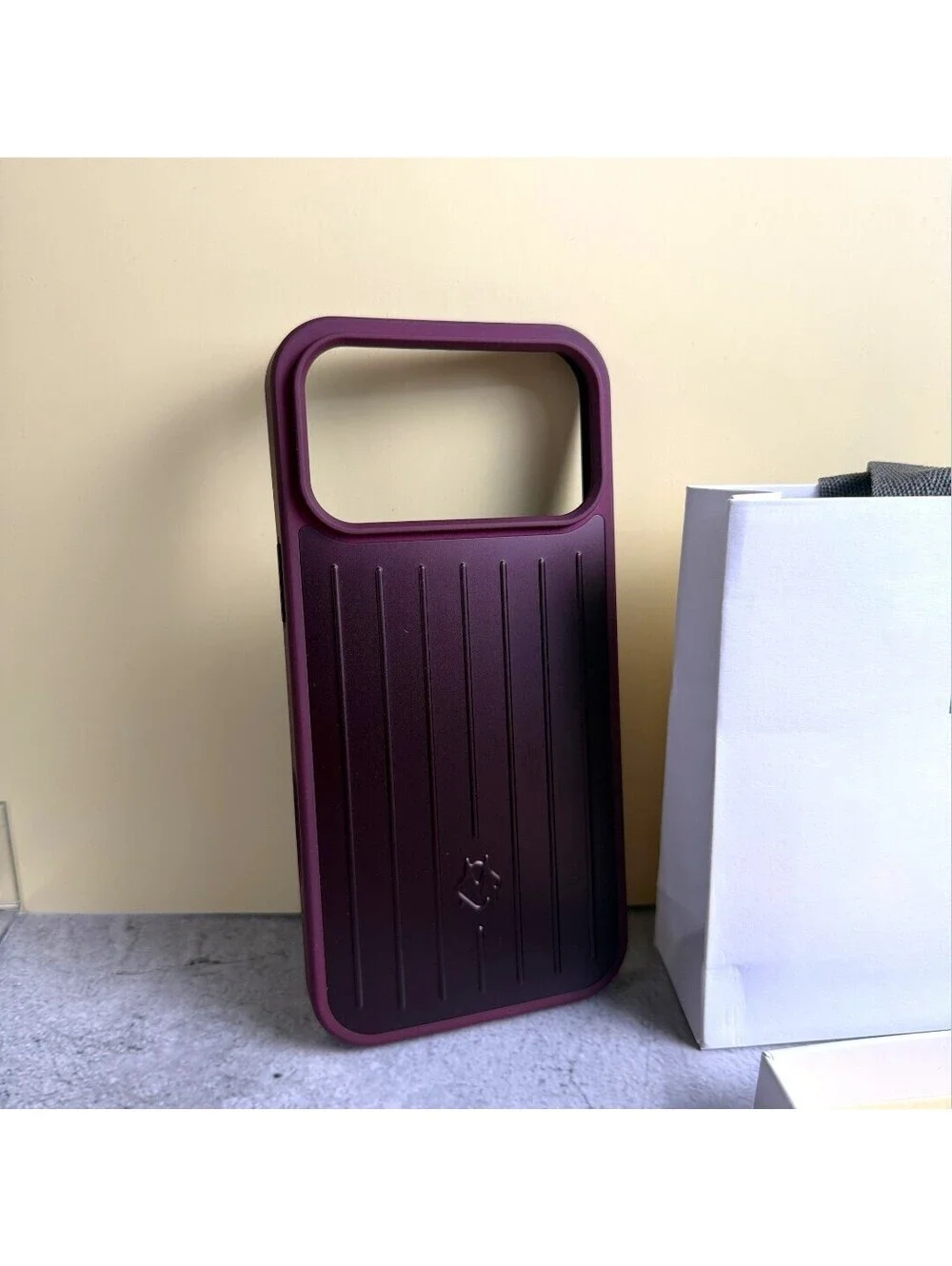 RIMOWA grooved aluminum