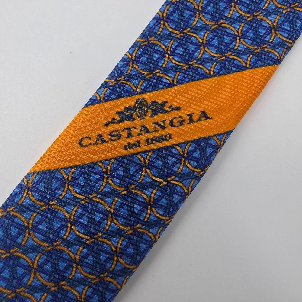 Castangia silk necktie