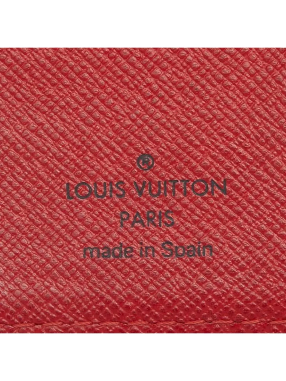Louis Vuitton Epi Agenda PM Notebook Cover Red Leather