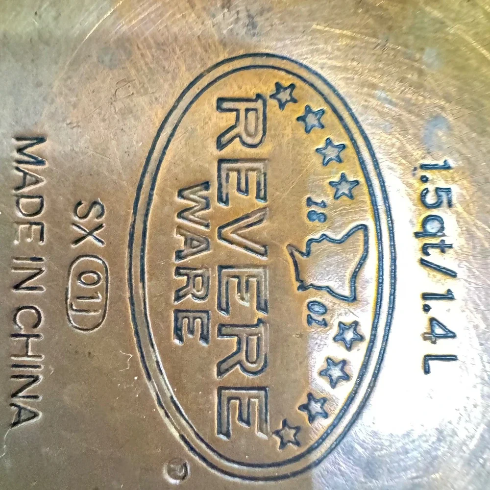 Revere Ware revere ware