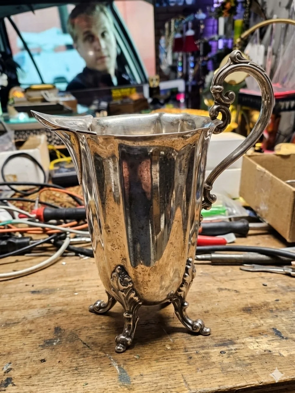 Handmade classic silver