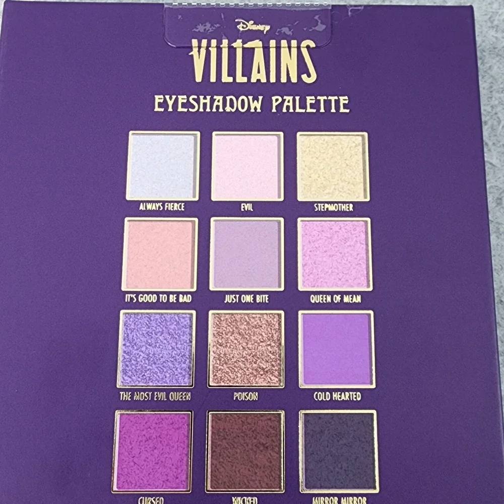 Disney villains eyeshadow