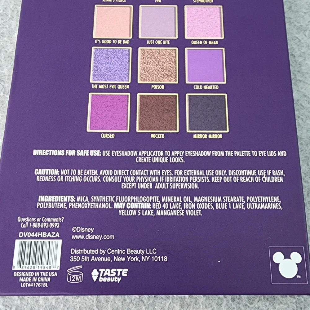 Disney villains eyeshadow