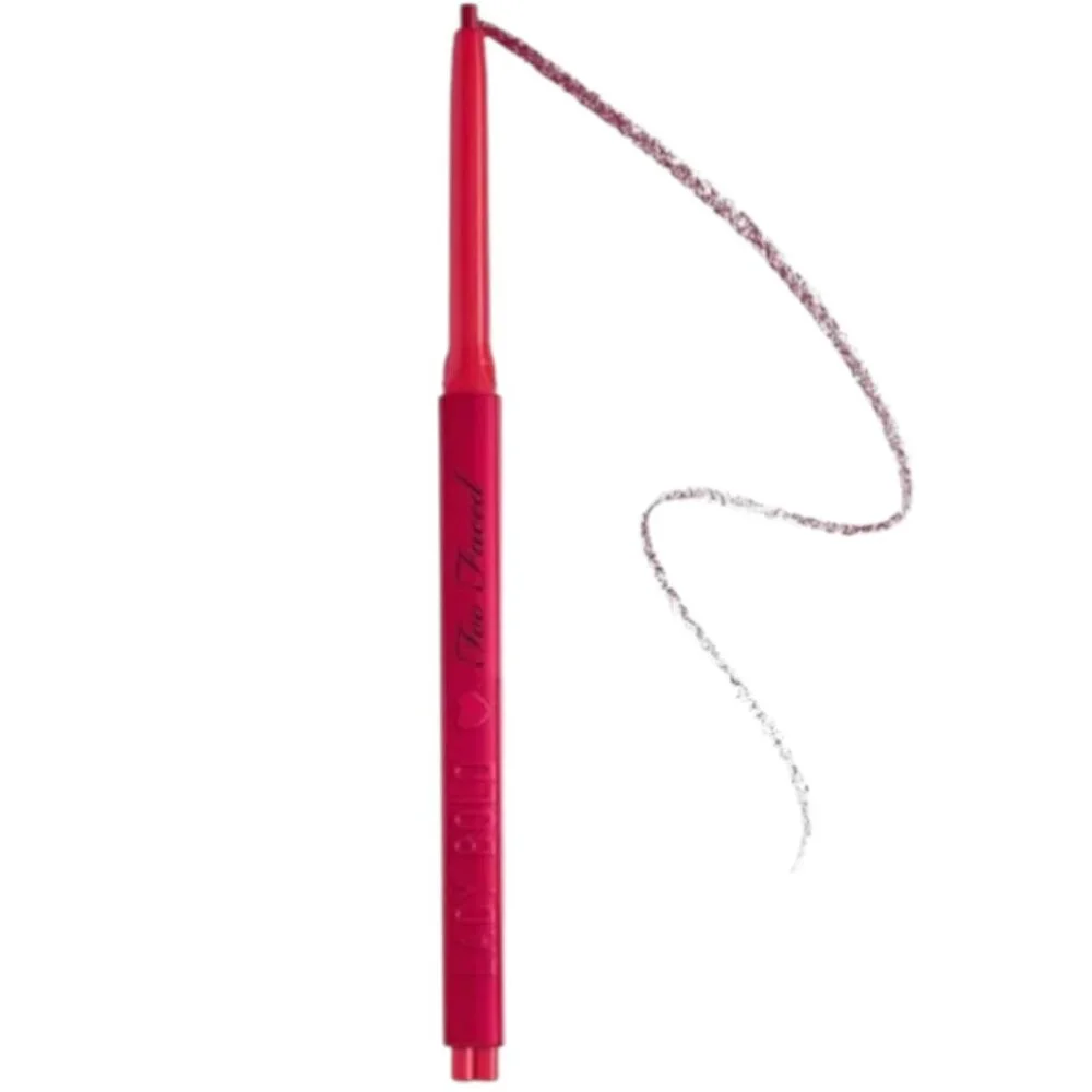 Too faced~Lady Bold Waterproof‎ Longwear  Lip Liner~Lady Bold~0.008oz~NIB