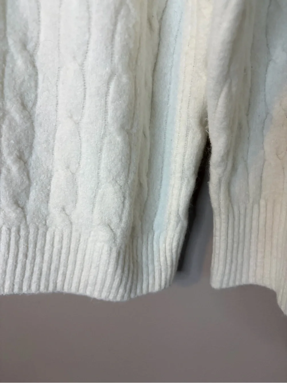 J. Crew soft cable