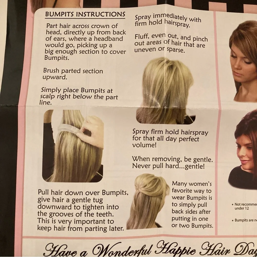 Bumpits as seen