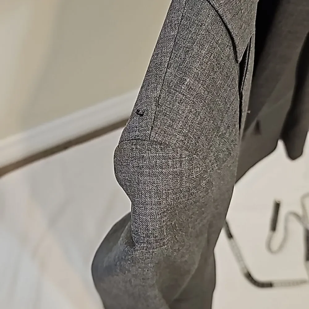 - J. Crew gray career super 120's wool blazer size 4