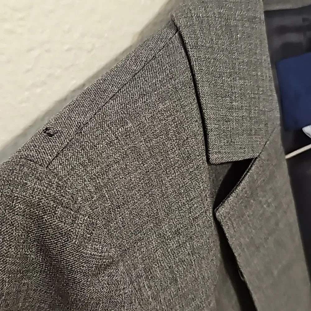 - J. Crew gray career super 120's wool blazer size 4