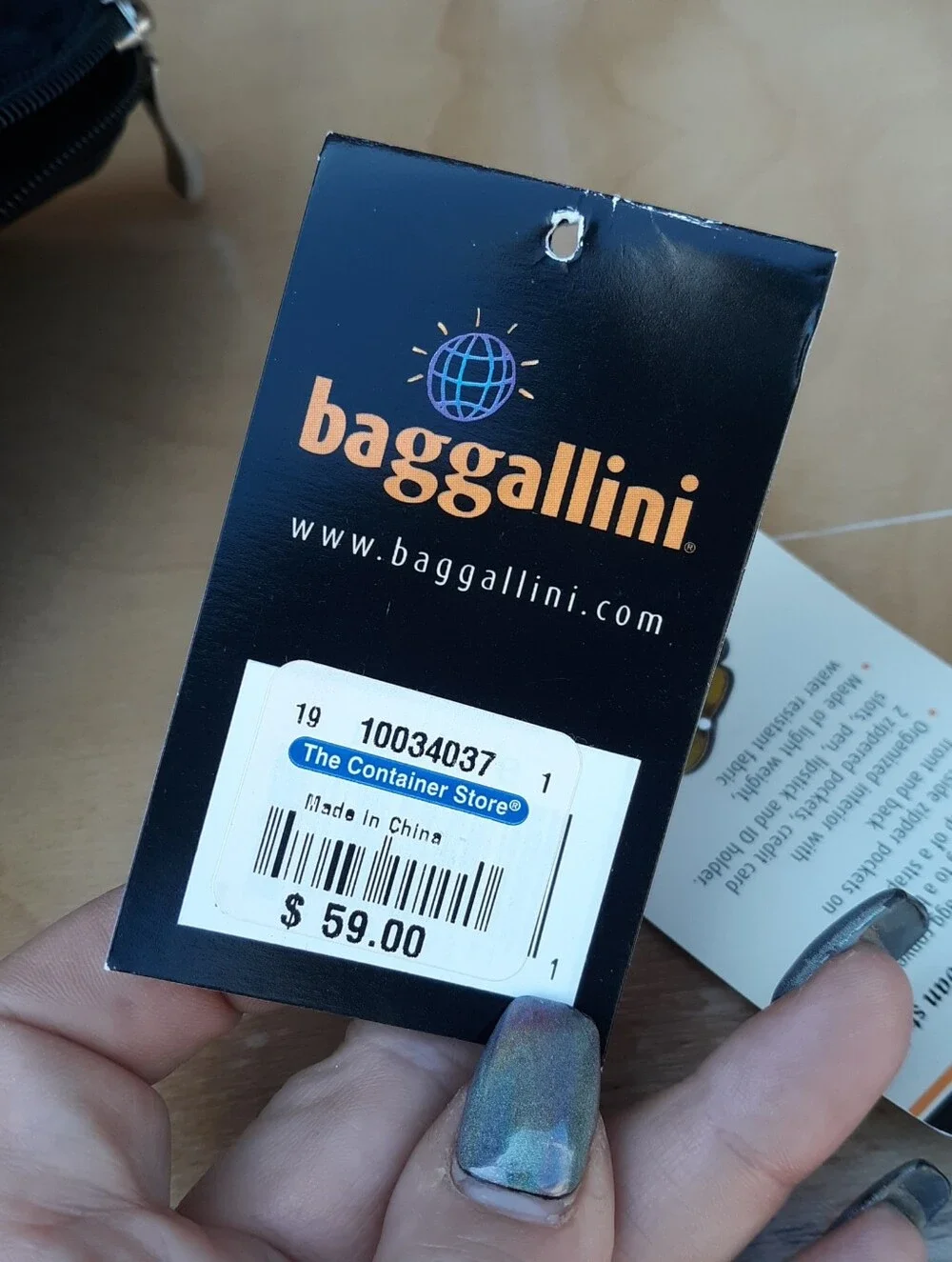 Baggallini triangle mini
