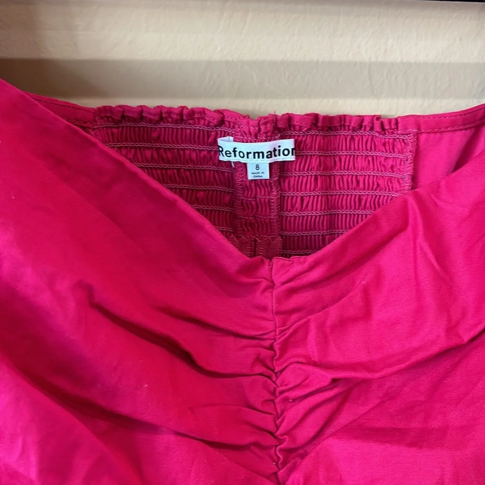 Reformation bright fuchsia