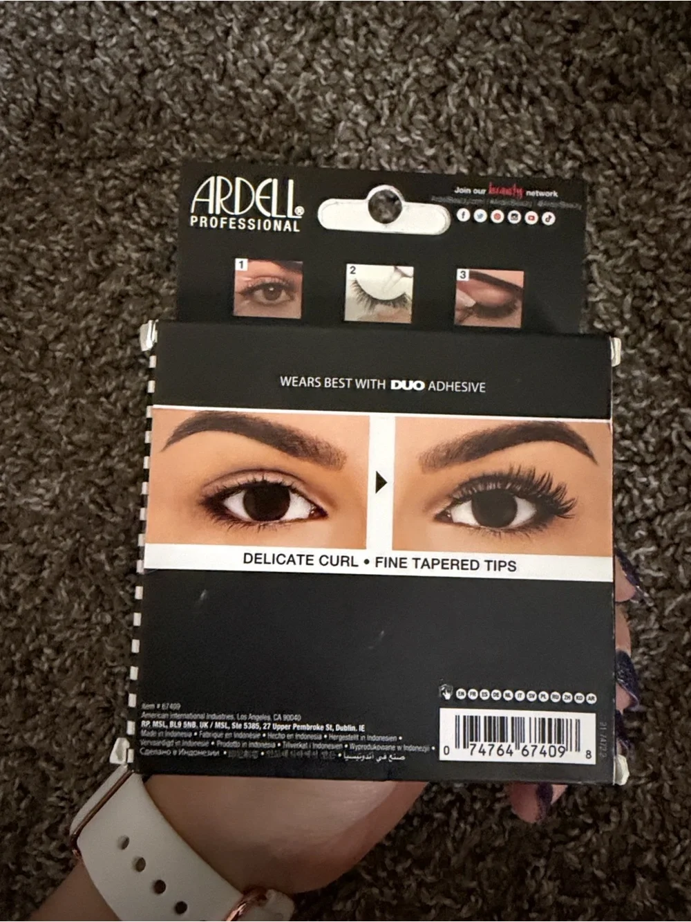 Ardell natural wear finish
