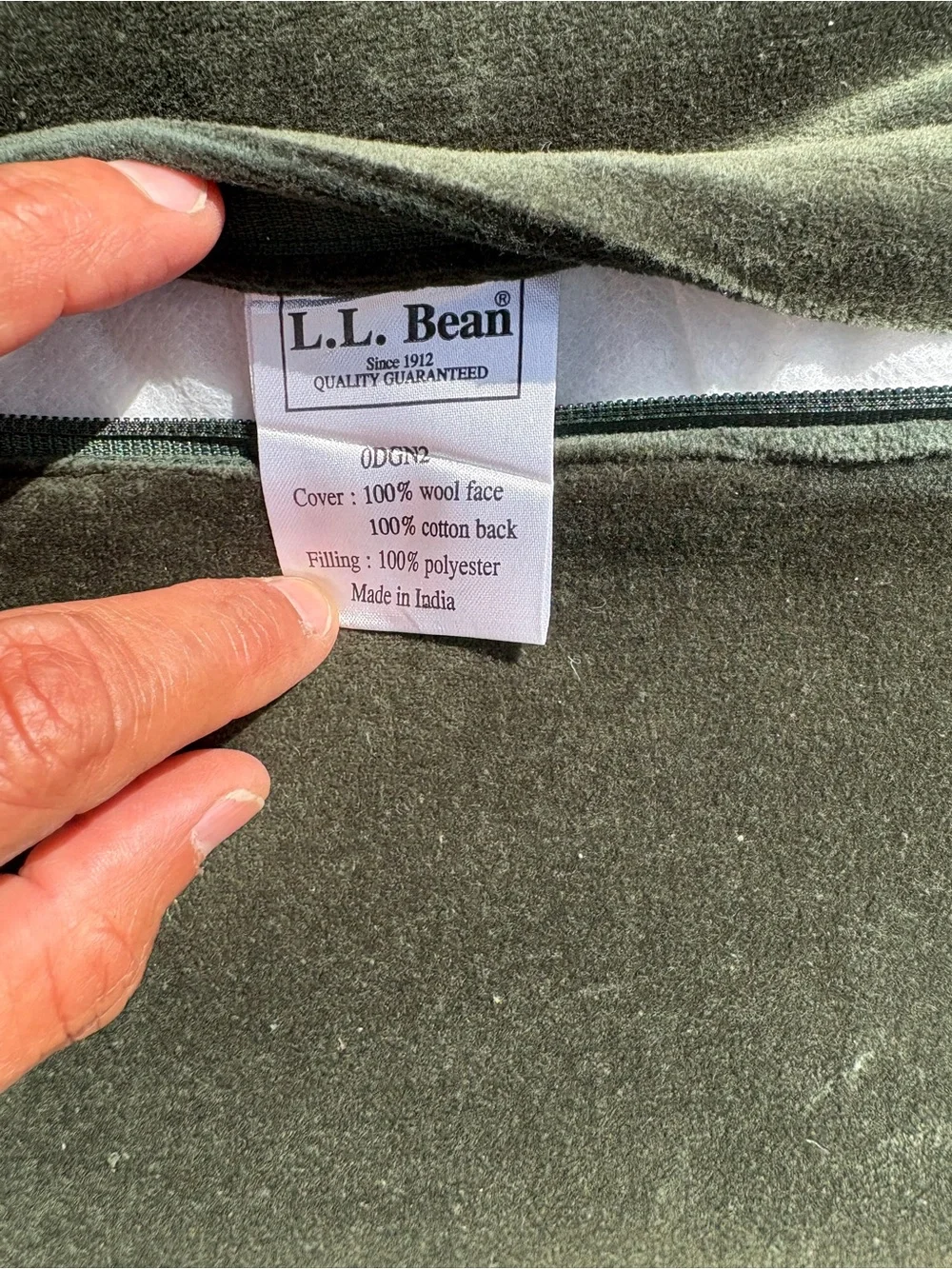 L.L. Bean bean wool