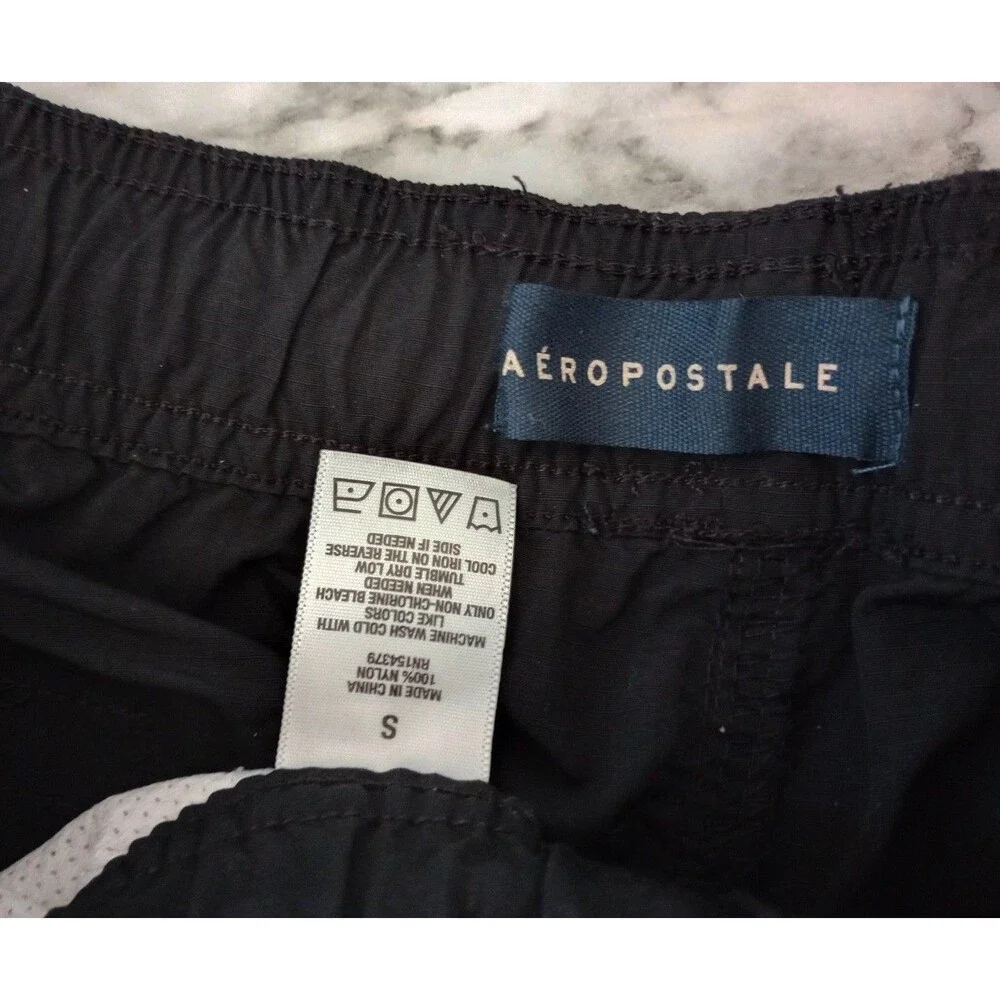 Aeropostale black nylon