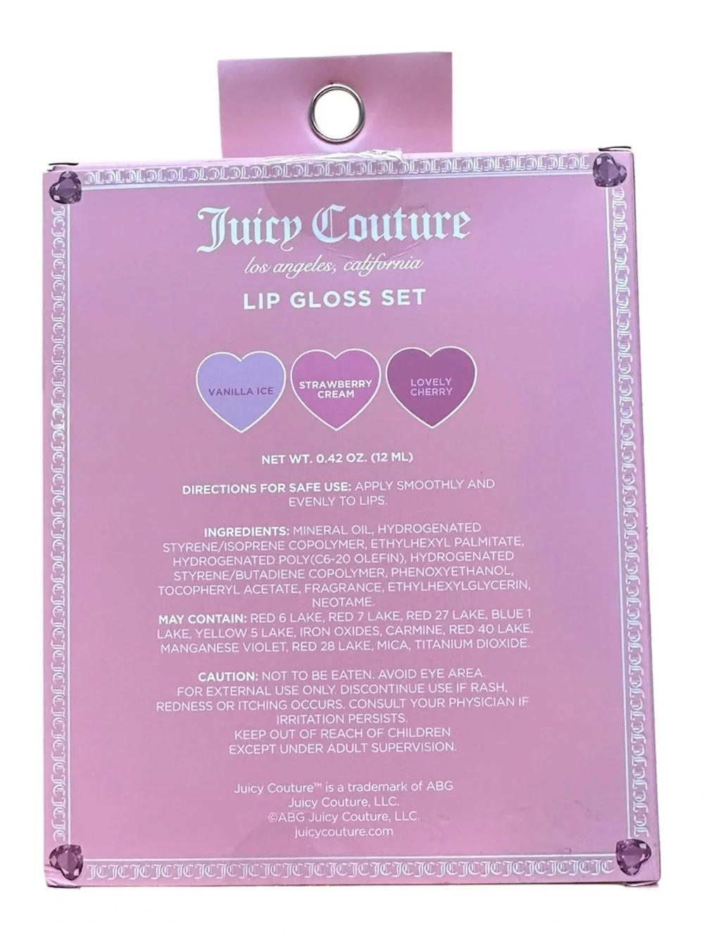 Juicy Couture add touch