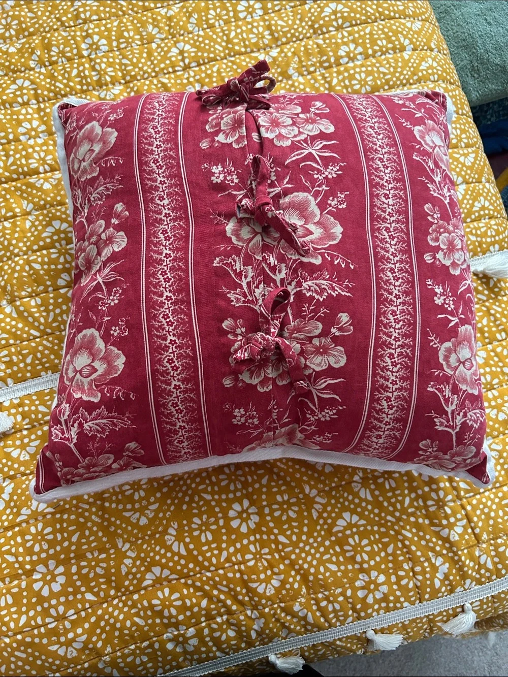 Chaps accent pillow