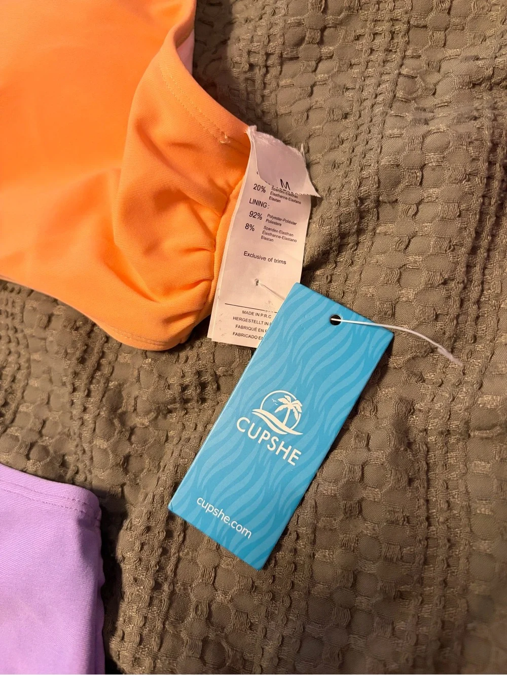 Cupshe one shoulder