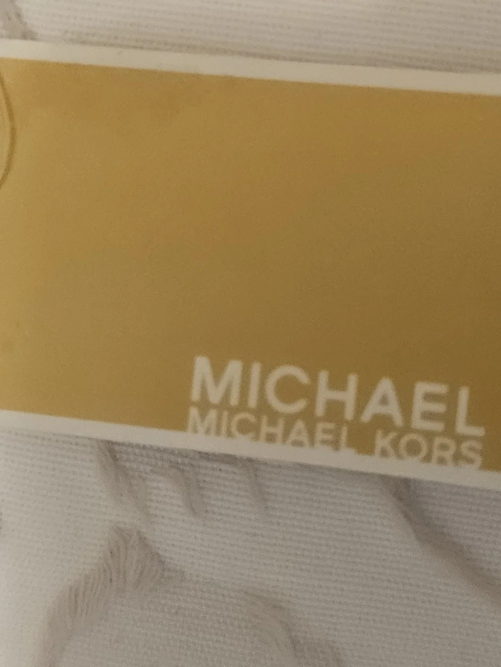 Michael Kors Rainbow Logo Canvas Pouch - Multicolor