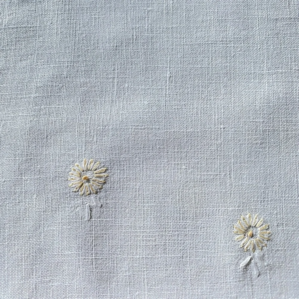 LinenTablecloth vintage handmade
